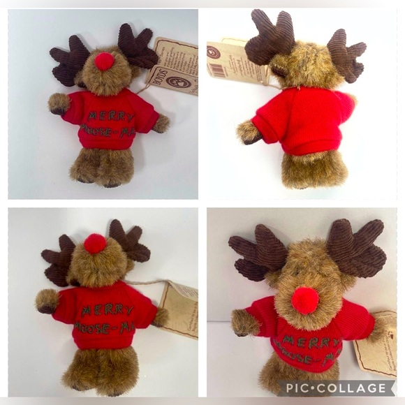 NWT Boyds Bears Reindeer Mini “Merry Moose-Mas” Reindeer - Picture 10 of 11